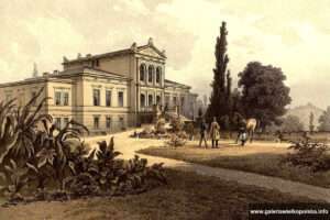 Pałac w Rososzycy - koniec XIX wieku